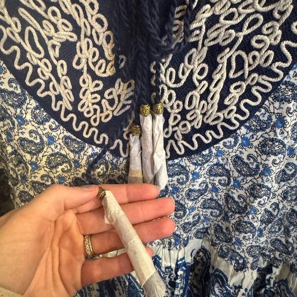 56. California Moonrise • NWT $72 USD Boho Rayon Dress - Picture 5 of 9